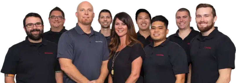 a group of Network Titan's expert friendly IT Support and IT Service Technicians